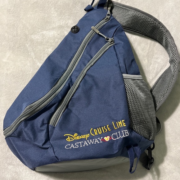 DISNEY CRUISE LINE CASTAWAY CLUB Backpack Shoulder Cross Body Tote Bag - Picture 1 of 9